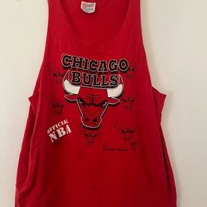 Vintage 90s Chicago Bulls Adult Tank Top Shirt